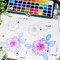 Watercolor Paint Set 100 Colors with Metallic in Portable Box, Paint Kit with Watercolor Papers and Brushes, Water Color Set for Beginners & Professionals